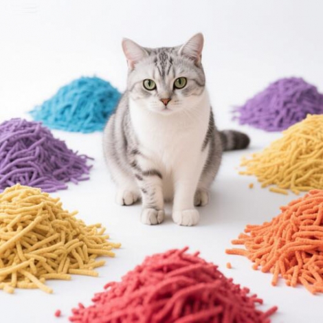 Eco Friendly Fast Delivery Highly Absorbent Odor Control Biodegradable Premium Cassava Cat Litter