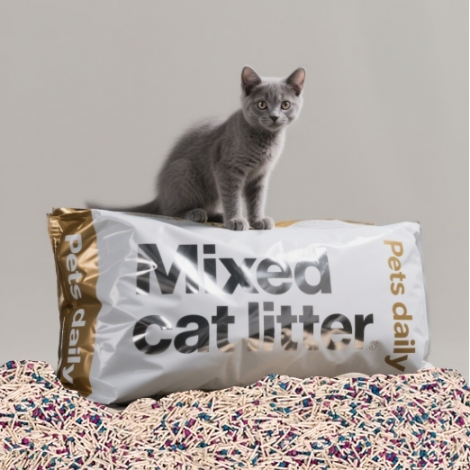 OEM ODM Customization Cat Litter Dust Free Flushable Deodorization Kitty Clumping Tofu Bentonite cat litter mixed best partner