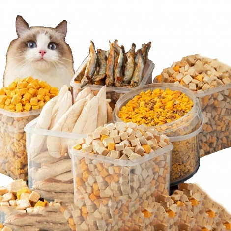Freeze Dried Cat Snacks Chicken Beef Cat Treats Pet Snacks Chicken Breast Freeze Dry Pet Food