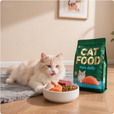 Wholesale 10kg & 20kg Bags of Complete Cat Food for Kittens Adult Cats Stray Cats Focused on Weight Gain and Cheek Fattening