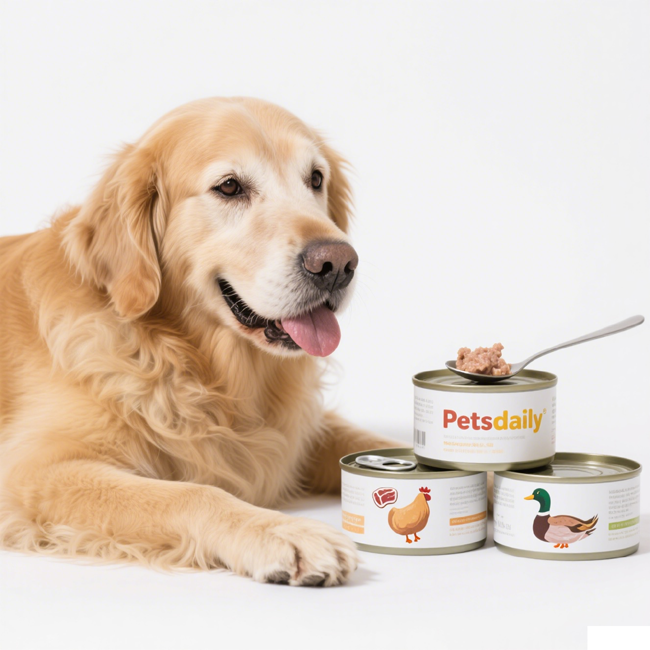 OEM ODM Available Various Flavors High Quality Canned Dog Food Dog Can Food Factory Dog Wet Pet Food